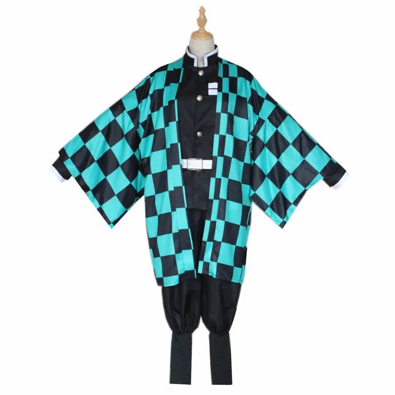 Enfants Fille Garçon Anime Kimetsu No Yaiba Kamado Nezuko Kimono Anime Cosplay Costume AOKG-002