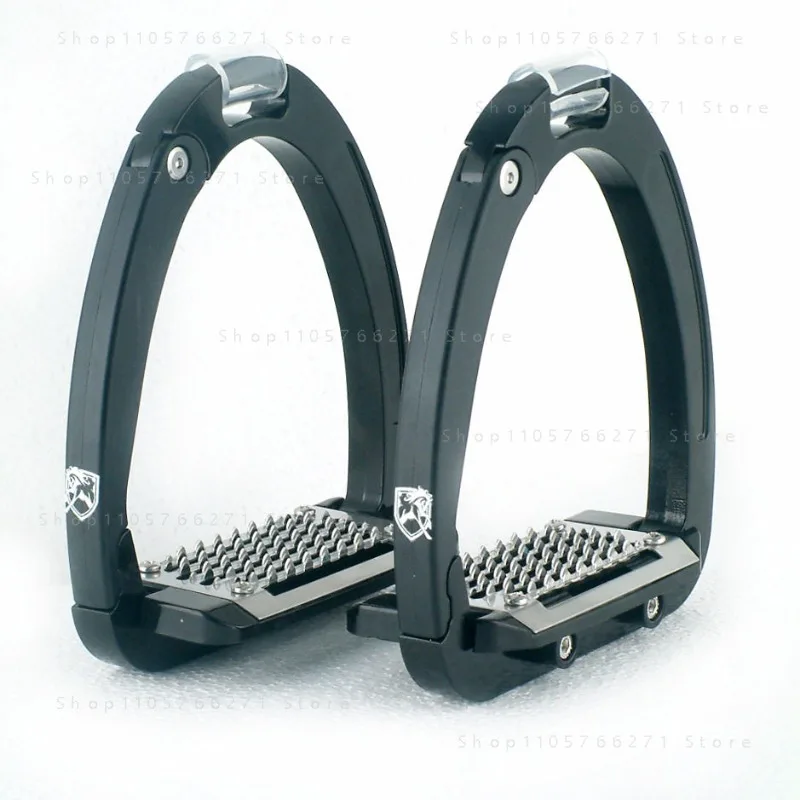 Equestrian Riding Complete Parts 125mm Aluminum Alloy Safety Stirrups