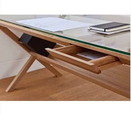 All solid wood computer desktop notebook writing desk, simple, modern and simple, desk