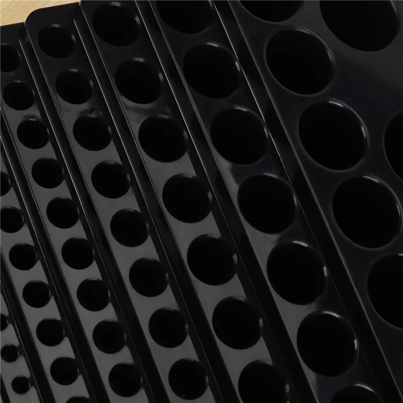 

A44Z-4X Drill Bit Storage Box Milling Cutter Saving Space Drill Finishing Holder Organizer Case Box