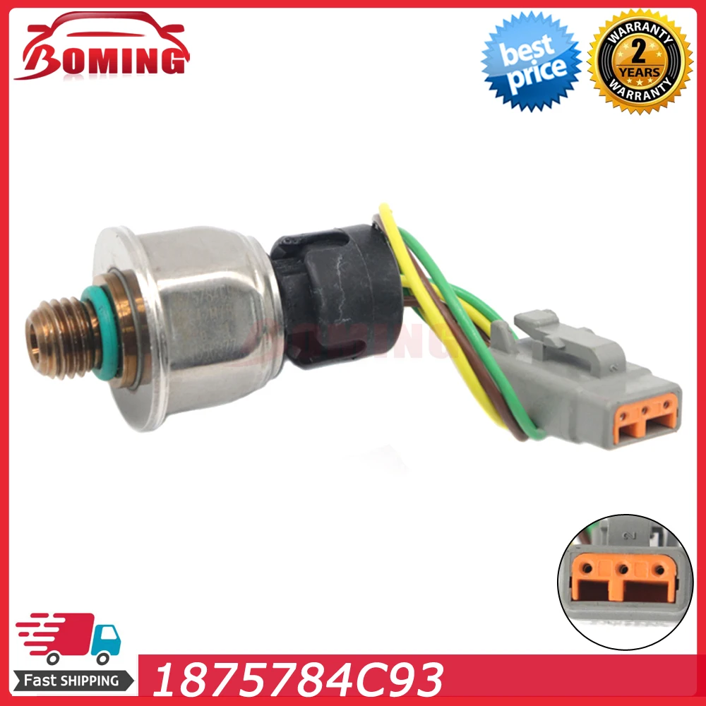 Car Oil Fuel Pressure Sensor Transducer 1875784C93 Fits For International Navistar MAXXFORCE DT 9 10 1875784C92 3PP6-21