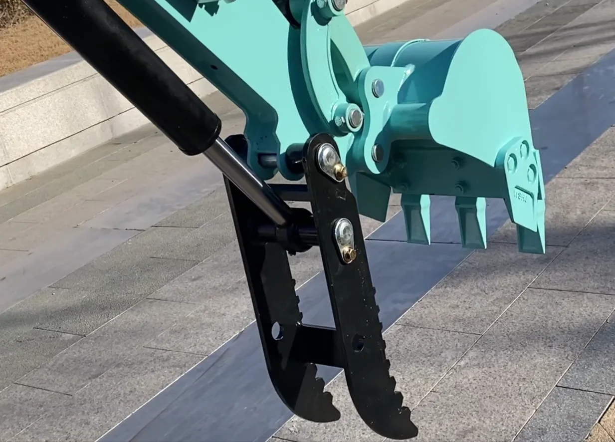 حفارة صغيرة أمريكية 1 طن، أنابيب تبريد سائلة مدمجة، محرك كوبوتا، مناسبة لبناء المناظر الطبيعية وحفر الخندق