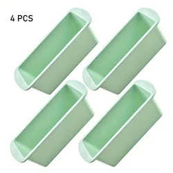 4Pcs Rectangular Square Silicone Pans for Bread Cake Deep Baking Dish Angel Food Cheesecake Mold Brownie Mould Loaf