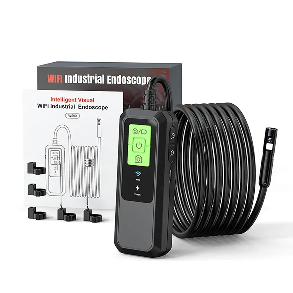 

Real Time HD Viewing WiFi Industrial Borescope with Flexible Cable and IP67 Waterproof Capability for Diverse Applications