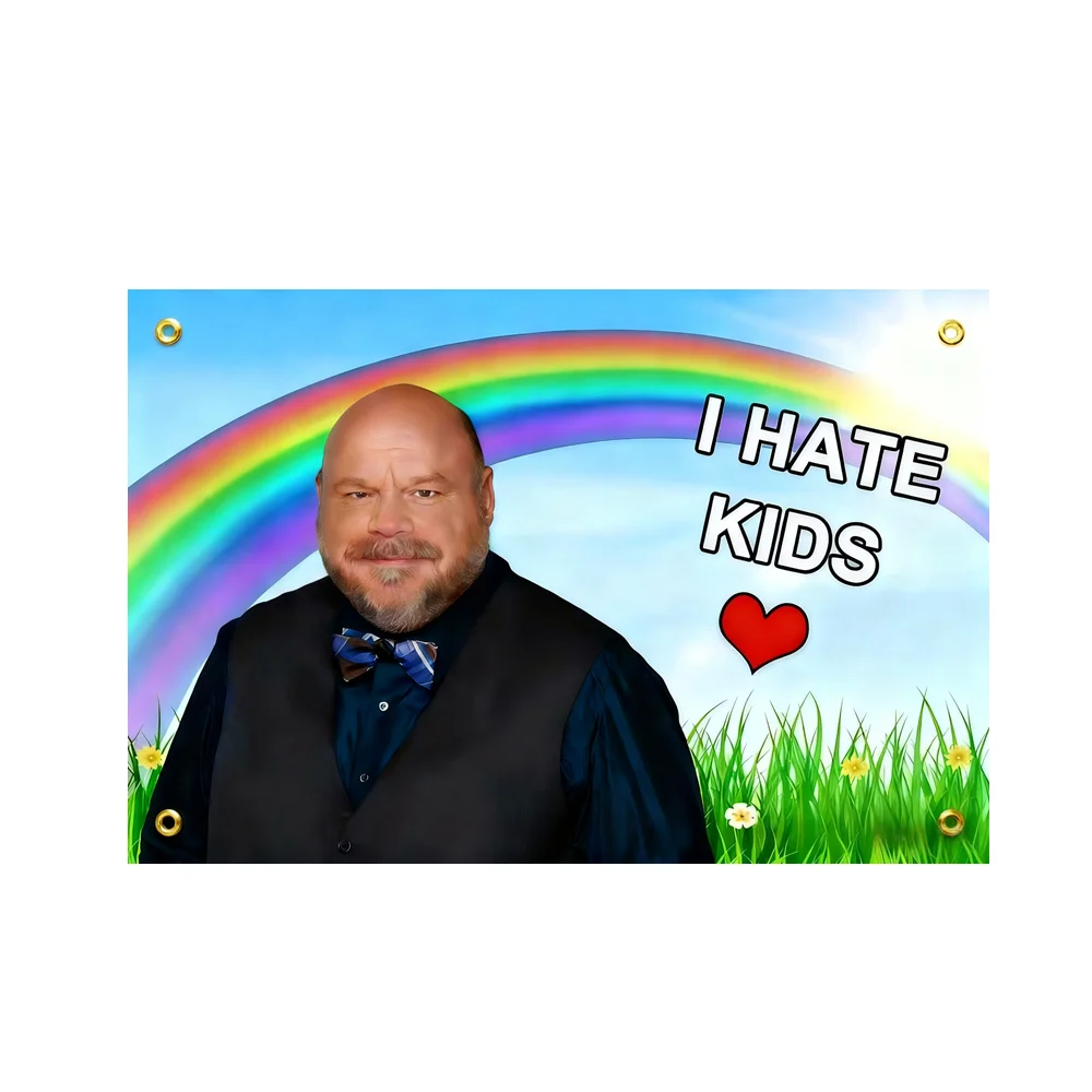 

Funny Memes Tapestry Bertram Hates Kids 2x3ft 3x5ft Hippie Boho Wall Decor Large Tapestry for Bedroom Living Room Wall Hanging