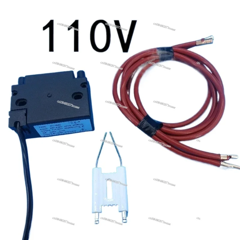 High-efficiency 110V Ignition Transformer Set: Includes High-voltage Cable and Ignition Pin