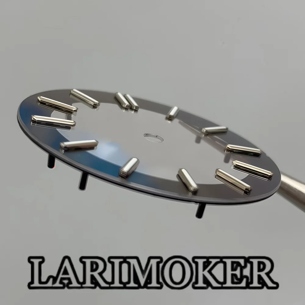 LARIMOKER 29mm 31.5mm Skeleton Transparent Watch Dial Hands Set Luminous Indexes for Universal NH35 NH36 PT5000 Movement view 5