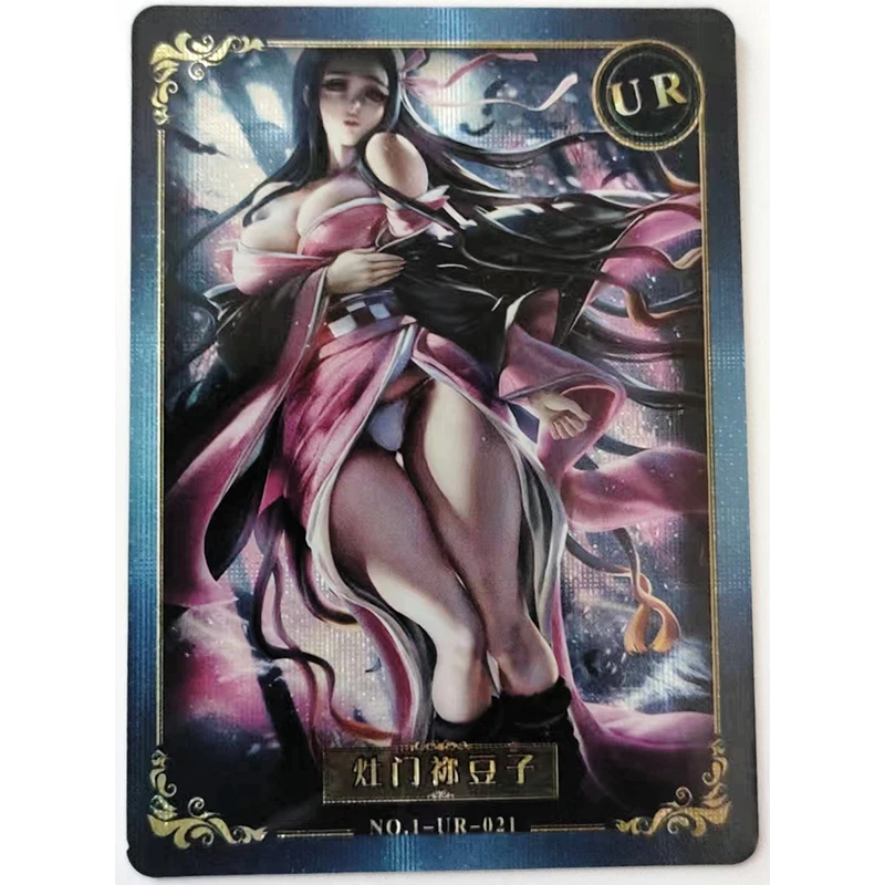 Anime Goddess Story UR series collection card Zelda Power Jabami Yumeko beelzebu Christmas birthday gift Board game card