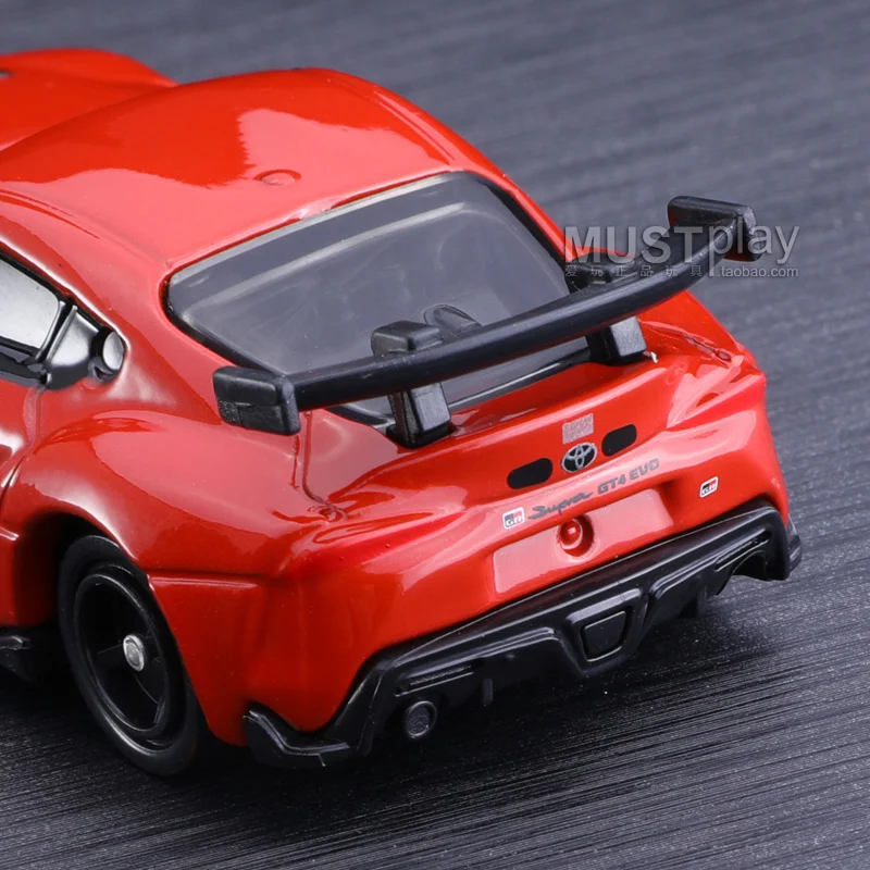 TAKARA TOMY Tomica 1/60 NO.22 Toyota GR Supra GT4 EVO Mini Diecast Alloy Model Car Toy Metal Gifts for Children Boys