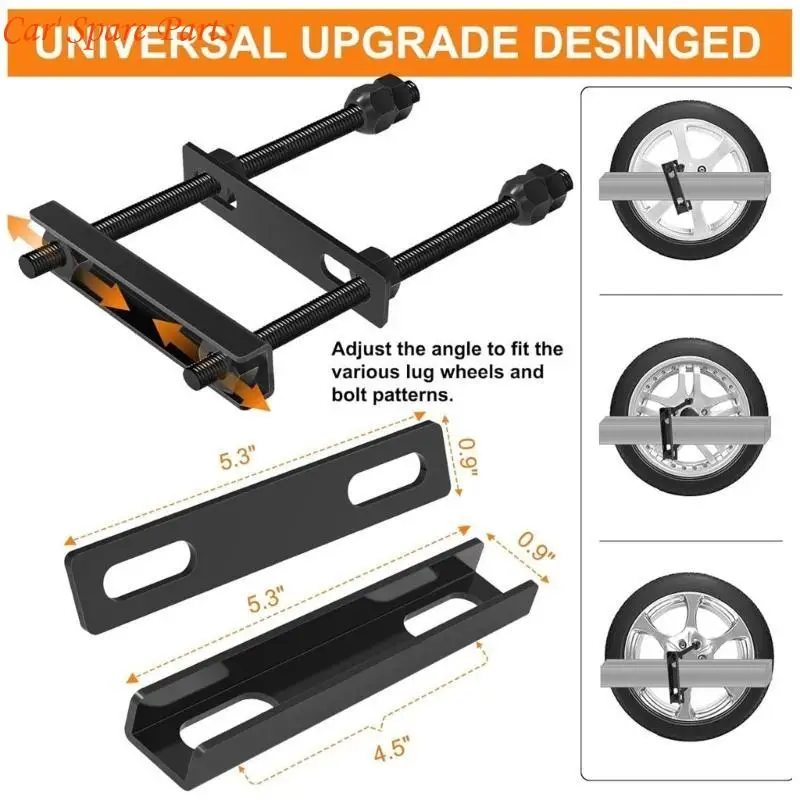 

Y4UA Универсальные шинодержатели для прицепов с удлиненной прямоугольной задней панелью, регулируемой схемой расположения для