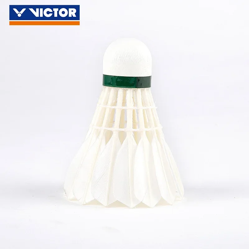 VICTOR 2024 Competition No. 5 Badminton Duck Feather Ball 12 Pack Double Pack Head Resistant Stable High-quality Badminton