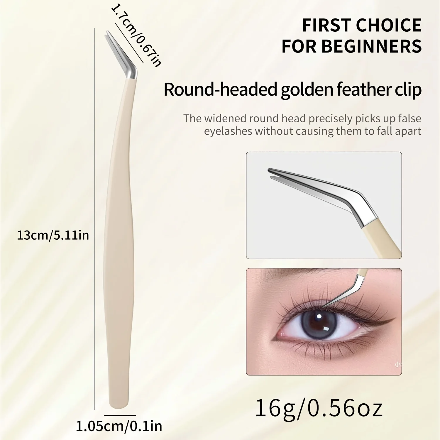 1/4pcs สแตนเลสสตีลเส้นใยเคล็ดลับแหนบขนตา,ความแม่นยําสูง Lash EXTENSION แยกเครื่องมือสําหรับ Home ใช้ผู้หญิง