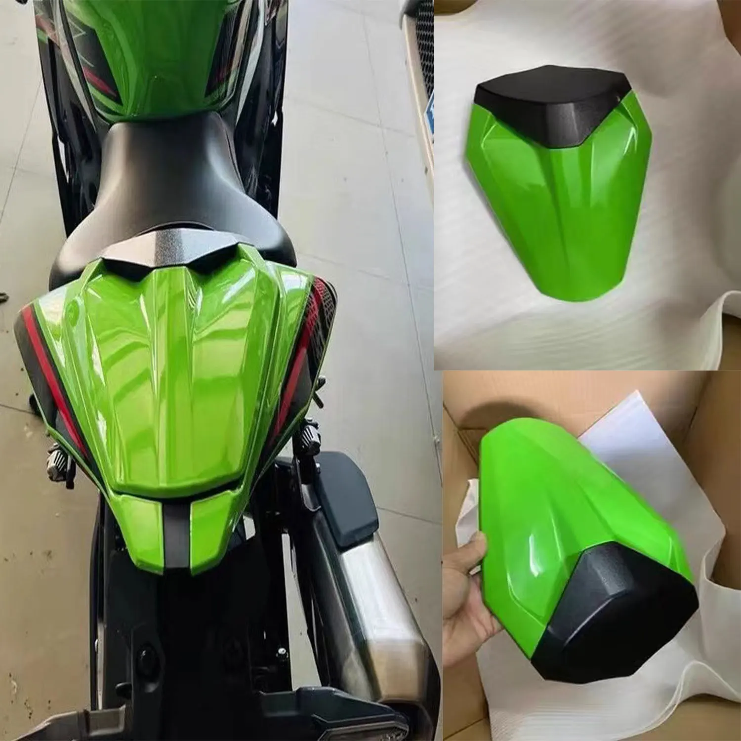 

For Kawasaki Ninja ZX-4R ZX-4RR ZX4R ZX4RR 2023 2024 ZX 4R Motorcycle Rear Passenger Seat Cowl Pillion Tail Cover Rear Seat Hump