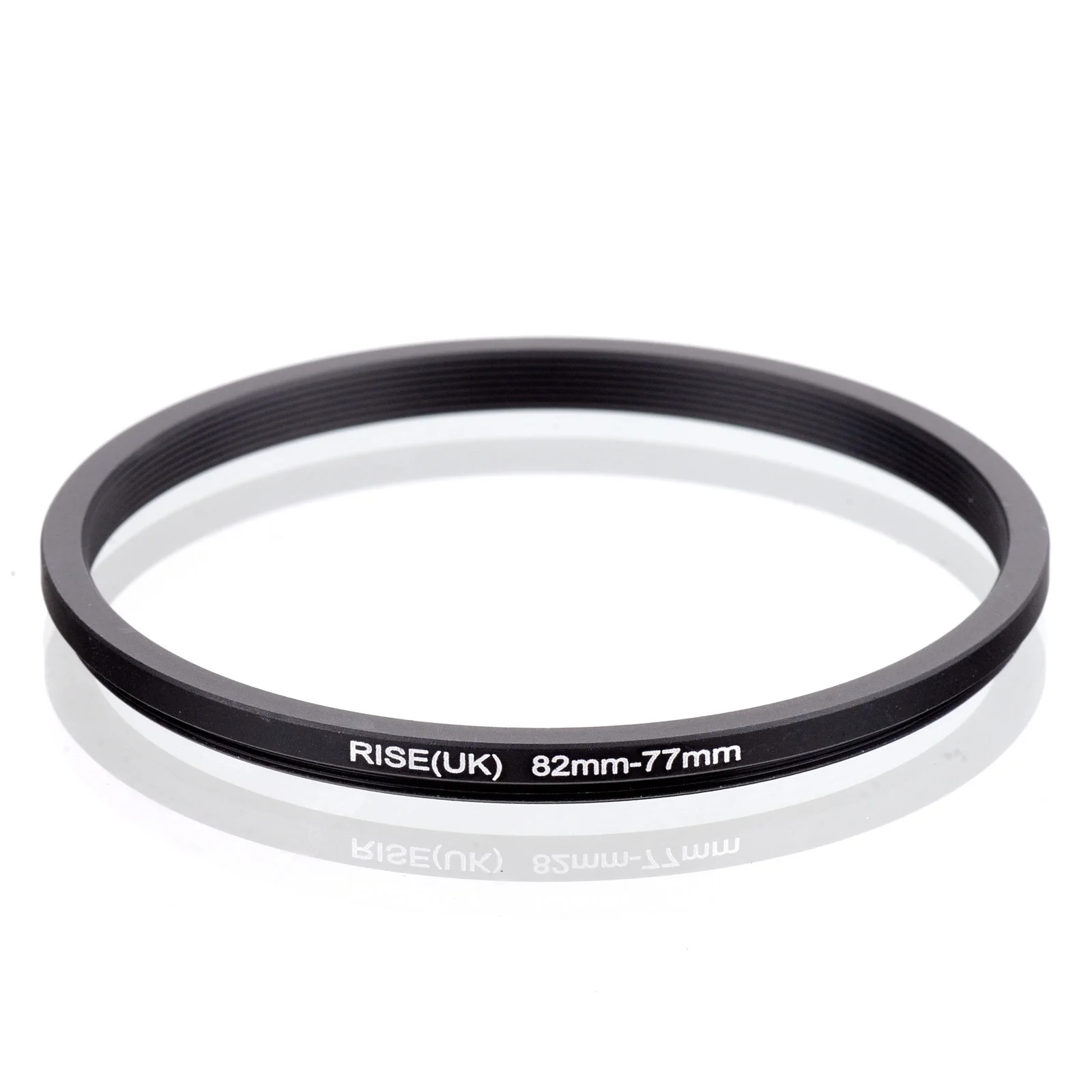 RISE(UK) 82mm-77mm 82-77mm adattatore per anello filtro Step-Down da 82 a 77 nero