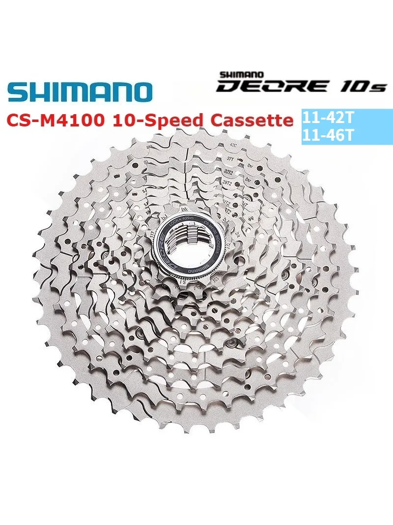 AliExpress Deore 10 Speed Bike Cassette M4100 10S MTB Mountain Bicycle Freewheel for Road BikeShimano