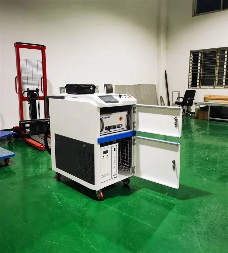 Photonics Steel Pulse Laser Welding Cutting Machine For Sale Air Cooling Laser Cold Weld Clean Machine With Robot Prices