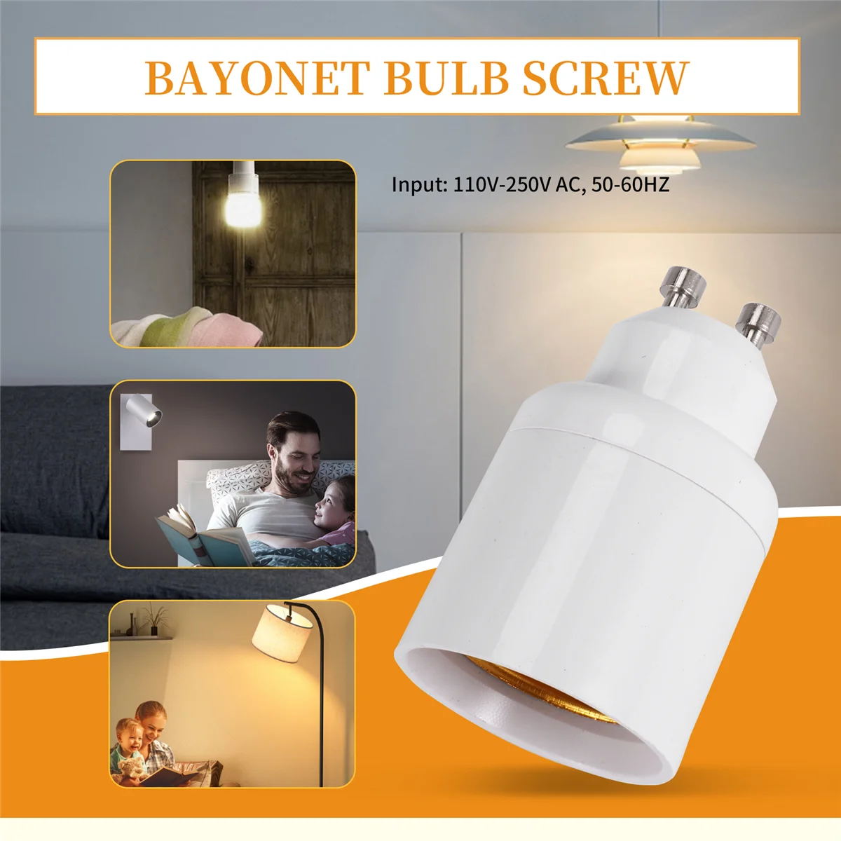 AA84 GU10 إلى E26/E27 محول GU10 حربة قاعدة إلى E26/E27 اديسون برغي لمبة محول مأخذ التوصيل محول