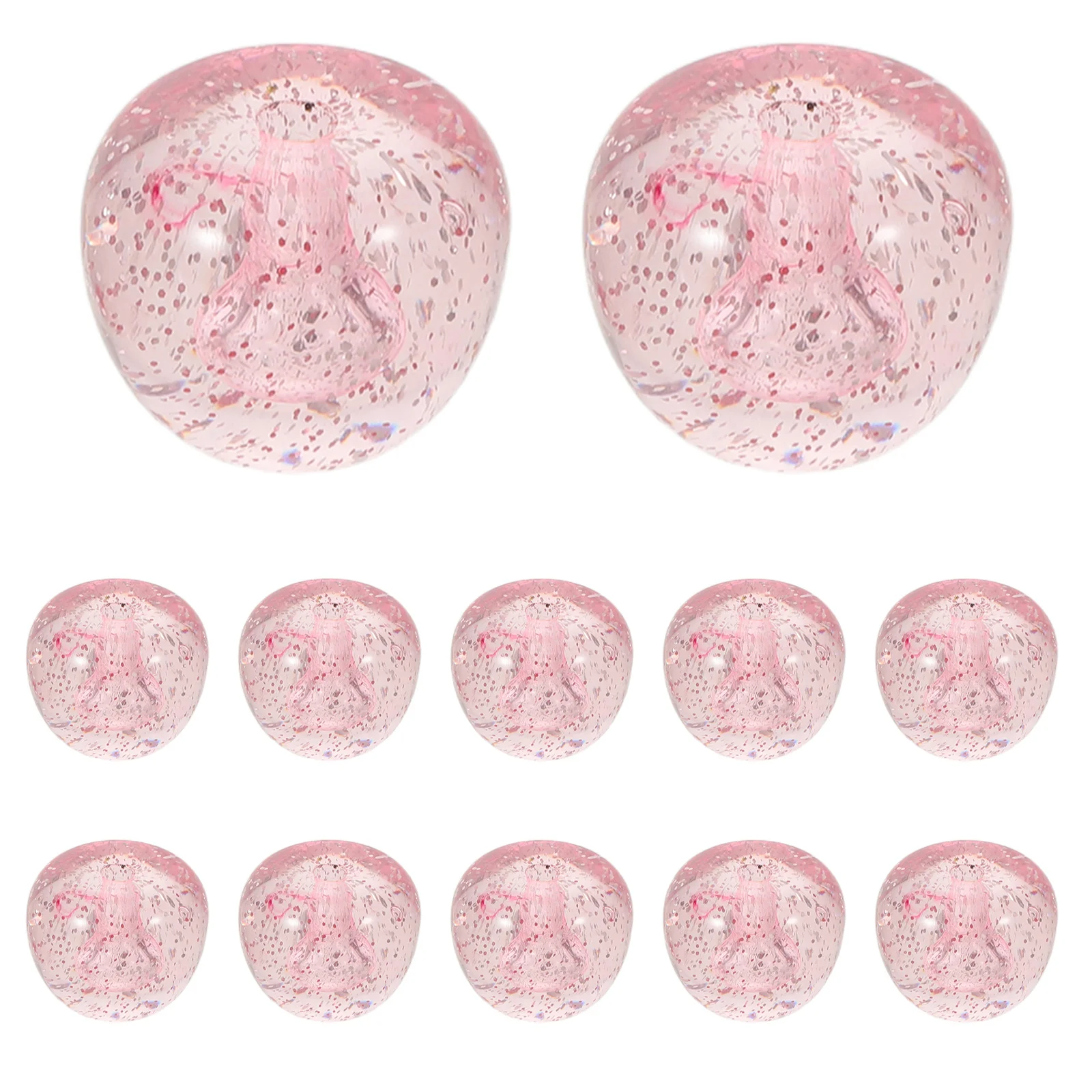 

20pcs Fruit Resin Beads 3Mm Loose Spacer Beads For Diy Jewelry Making Necklace Bracelet Keychain Supplies Crafting Tools Cartoon