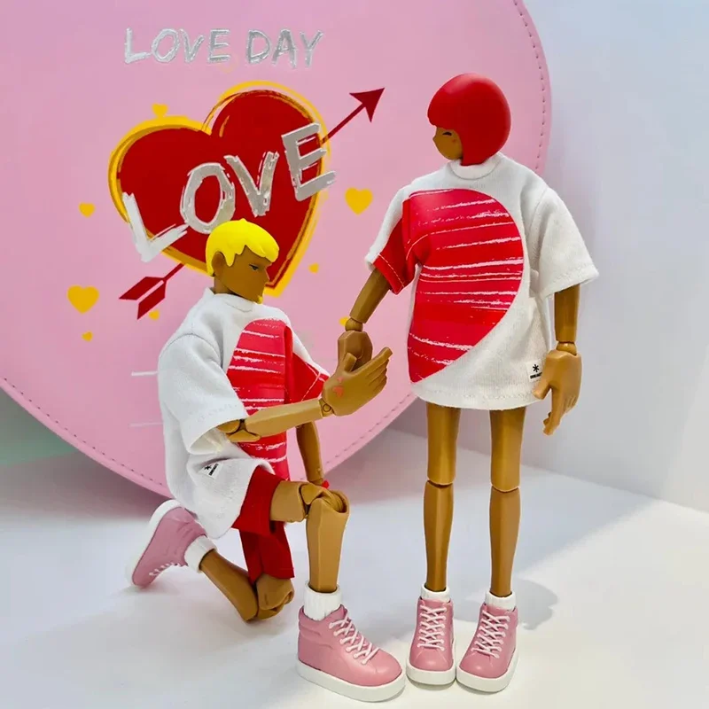 Come4arts Love-001 Fashion Doll Love Lover Is The Fashion Declaration Of Love Model Girl Heart Valentine Gifts Anime Figure 20cm