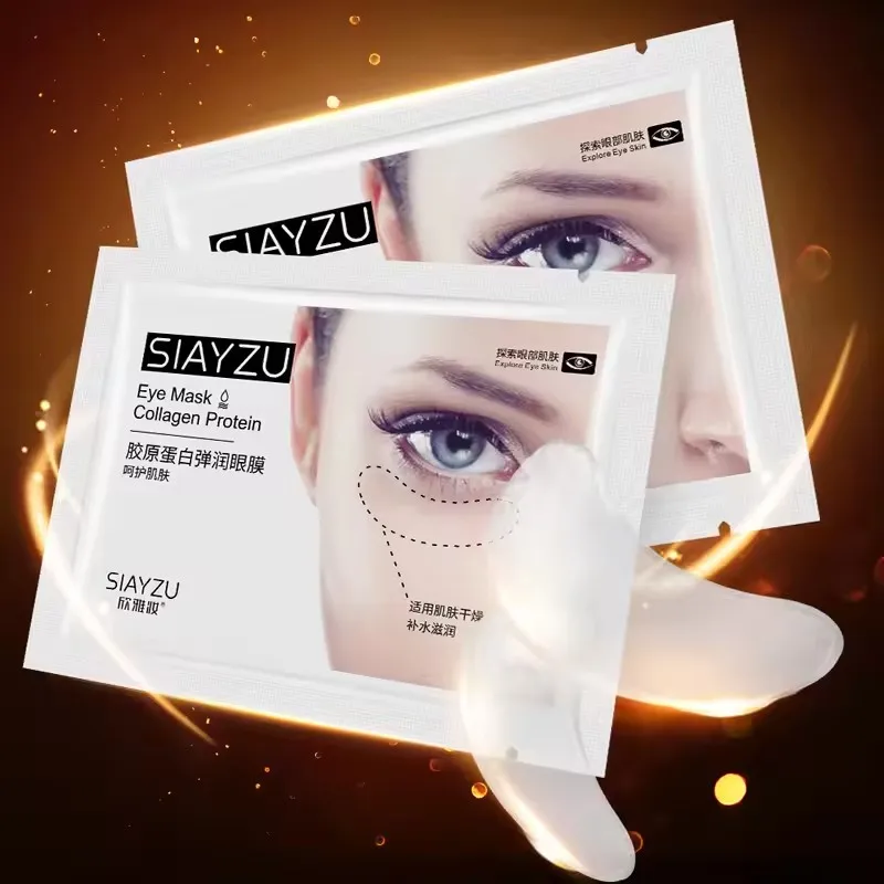 5Pairs Crystal Collagen Eye Mask Anti Dark Circles Remove Eye Bags Moisturizing Firming Eye Patches Skin Care for Eyes