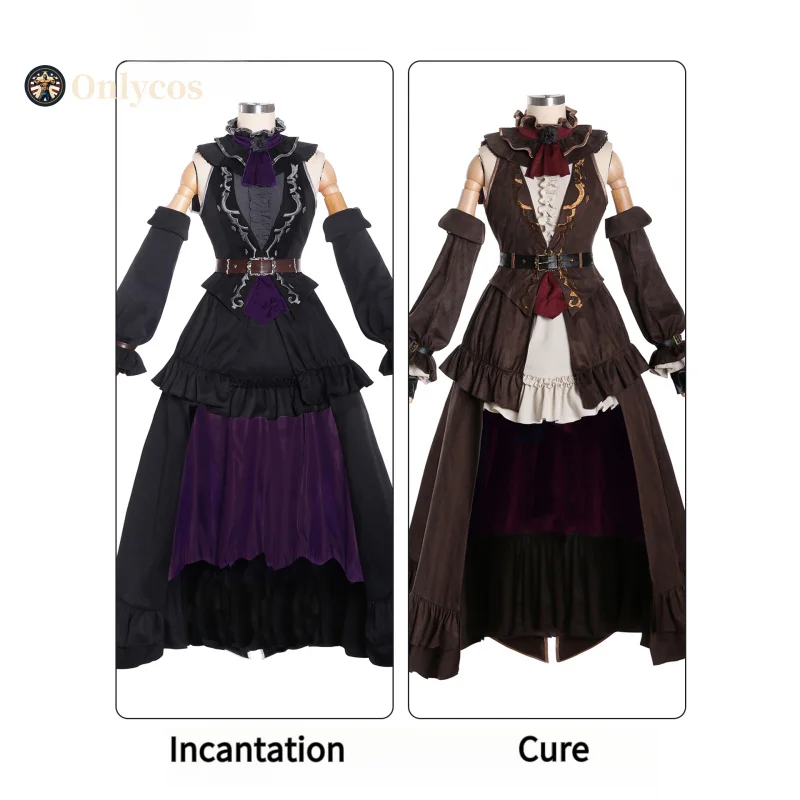 

Final Fantasy XIV Eden Magic Jobs Cosplay FF14 Cure Incantation Costume Halloween Party Gorgeous Uniform Accessories Props