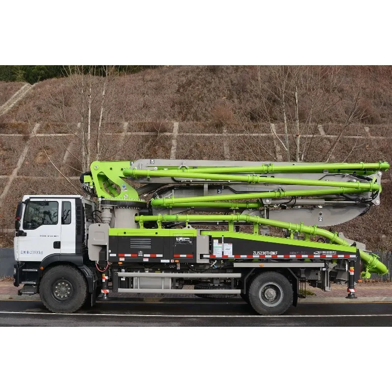 Truck Mounted 32m Concrete Pump Boom Pump High Efficiency Construction Machinery Ready Mix Concrete Pumps Truck