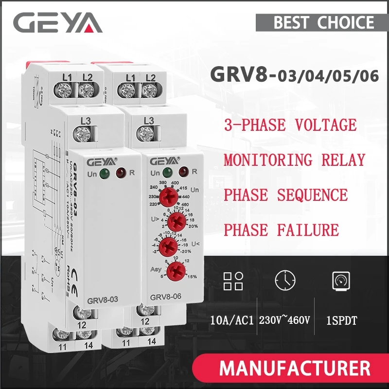 Geya Din Rail 3 Pha…