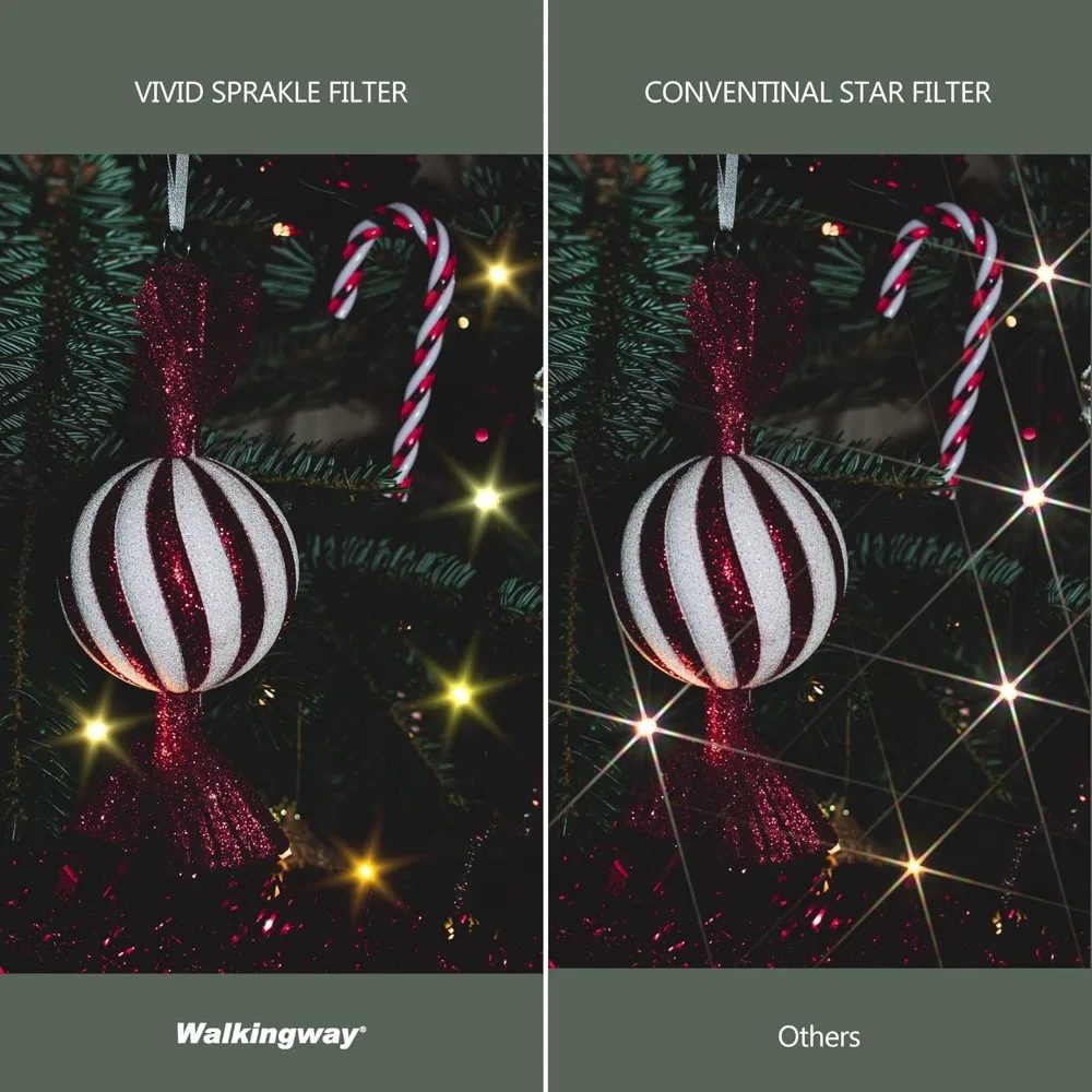 Walkingway Star Line 6 Filter เลนส์กล้องกรองการถ่ายภาพเลนส์อุปกรณ์เสริมสําหรับ Sony/canon/nikon Star Filter Set