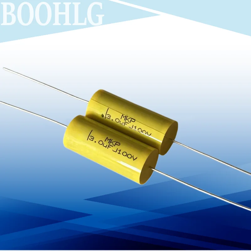 5 uds CYC MKP 3UF 100V 305J condensador de película divisoria de Audio automotriz Axial