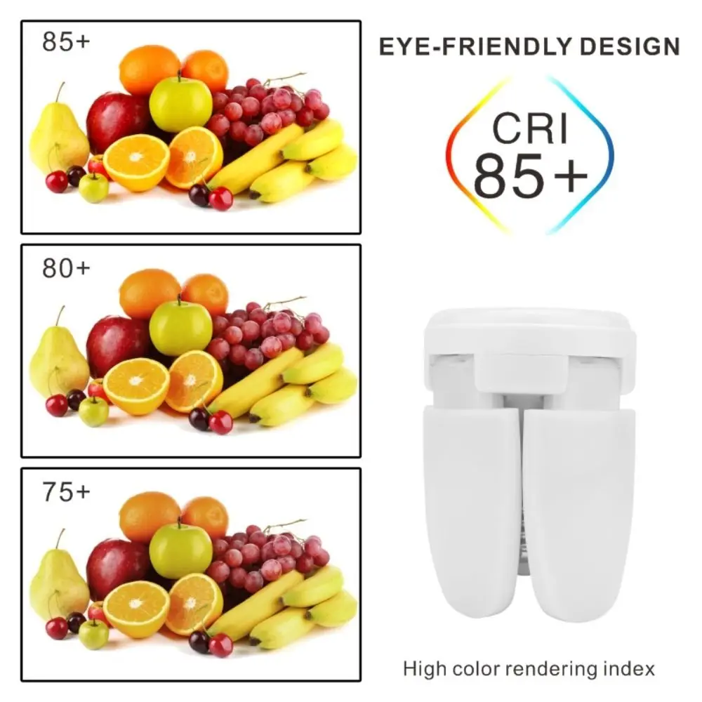 White Light E27 LED Bulb Energy Saving Dimmable Foldable LED Bulb E27 Fan Shape Design Fan Shape LED Bulb Ceiling Lights