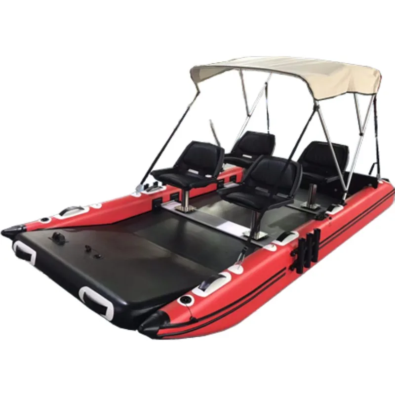 3ft Fast Inflatable Drop Stitch Floor Boat for Outdoor Diver Activities