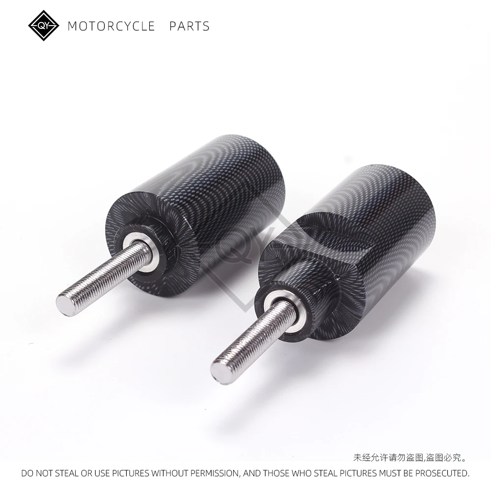 LQYL Motorcycle Black Carbon No Cut Frame Sliders Crash Falling Protection For SUZUKI GSXR600 GSXR750 GSXR 600 750 K4 2004 2005