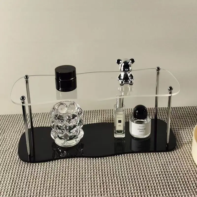 2-3 Layers Desktop Storage Rack Water Cup Storage High-value Cup Rack Ins Style Detachable Acrylic Perfume Figure Display Stand