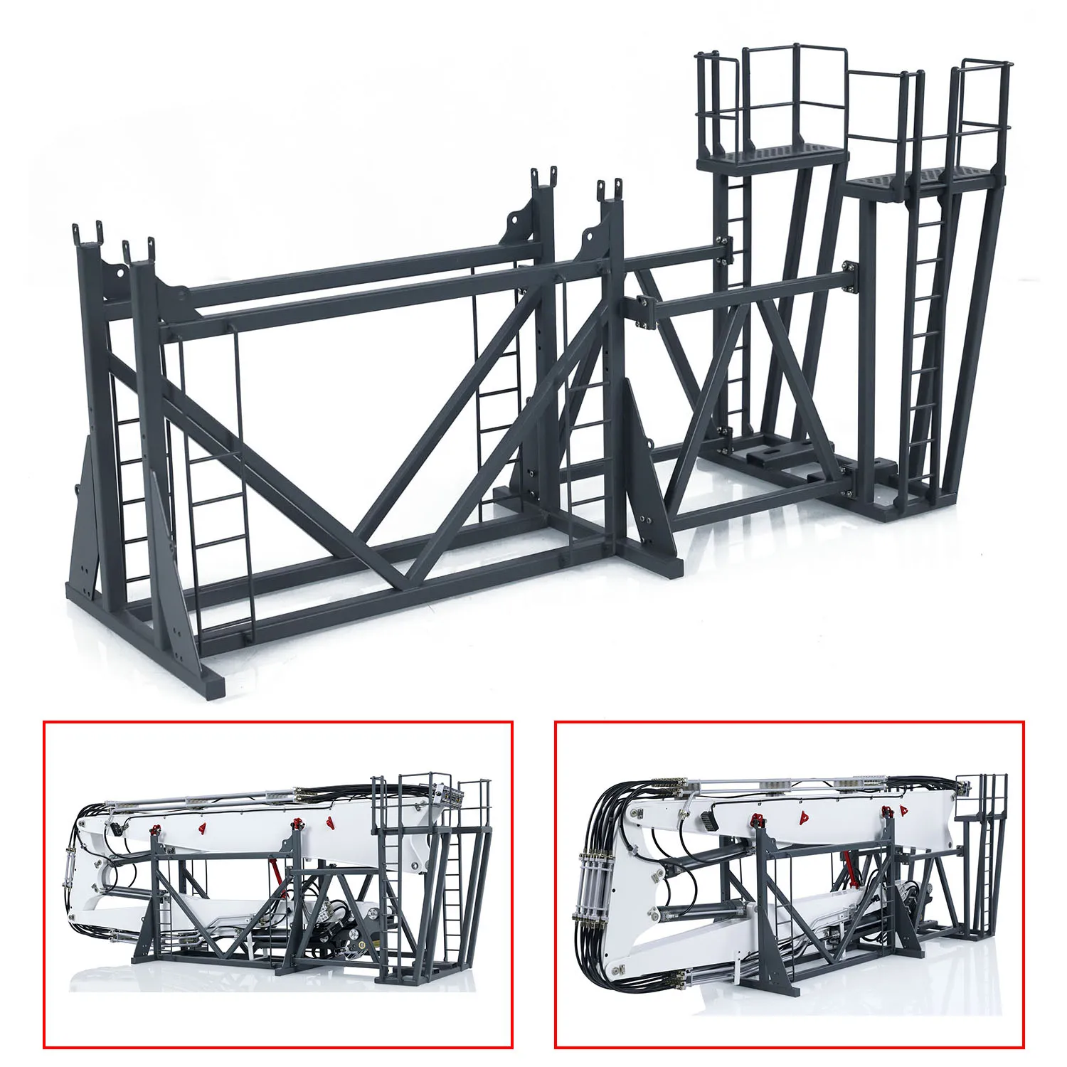 

Spare Part Metal Rack Accessories for Toys 1/14 CUT RC Hydraulic Excavator Digger Demolition Machine K970-300 Trucks Car TH23475