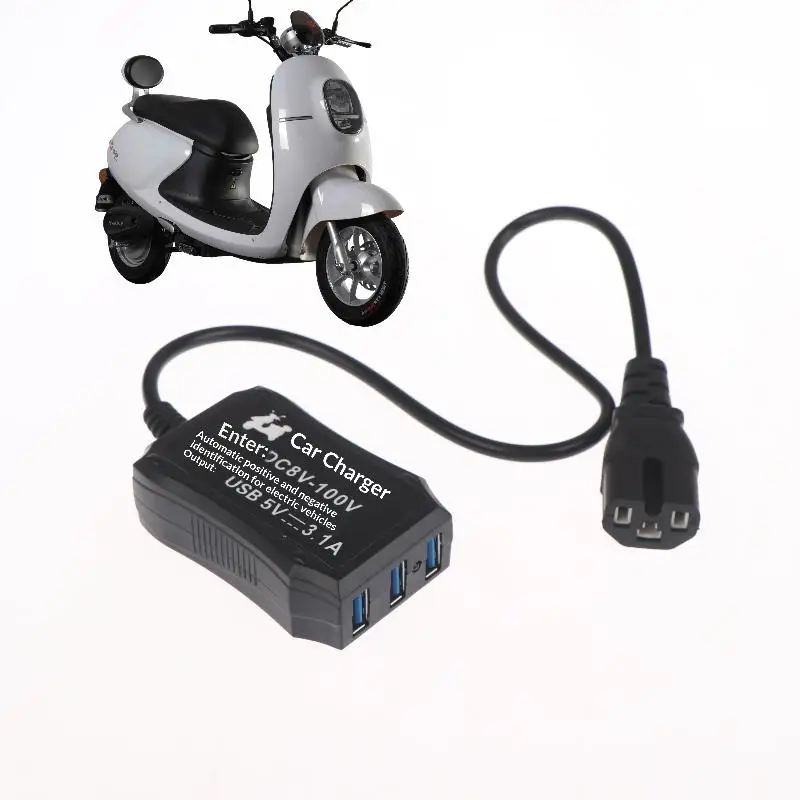 

Универсальное автомобильное зарядное устройство 18 Вт для мобильных телефонов и электромобилей, 12-120 В, USB-конвертер 5В3А, быстрая зарядка, 1 шт.