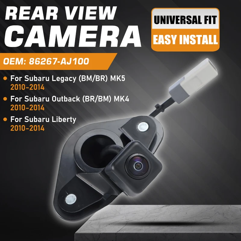 

Car Reversing Backup Camera For Subaru Outback Legacy B4 Touring Wagon Subaru Liberty 2010-2014 Rear View Camera 86267-AJ100
