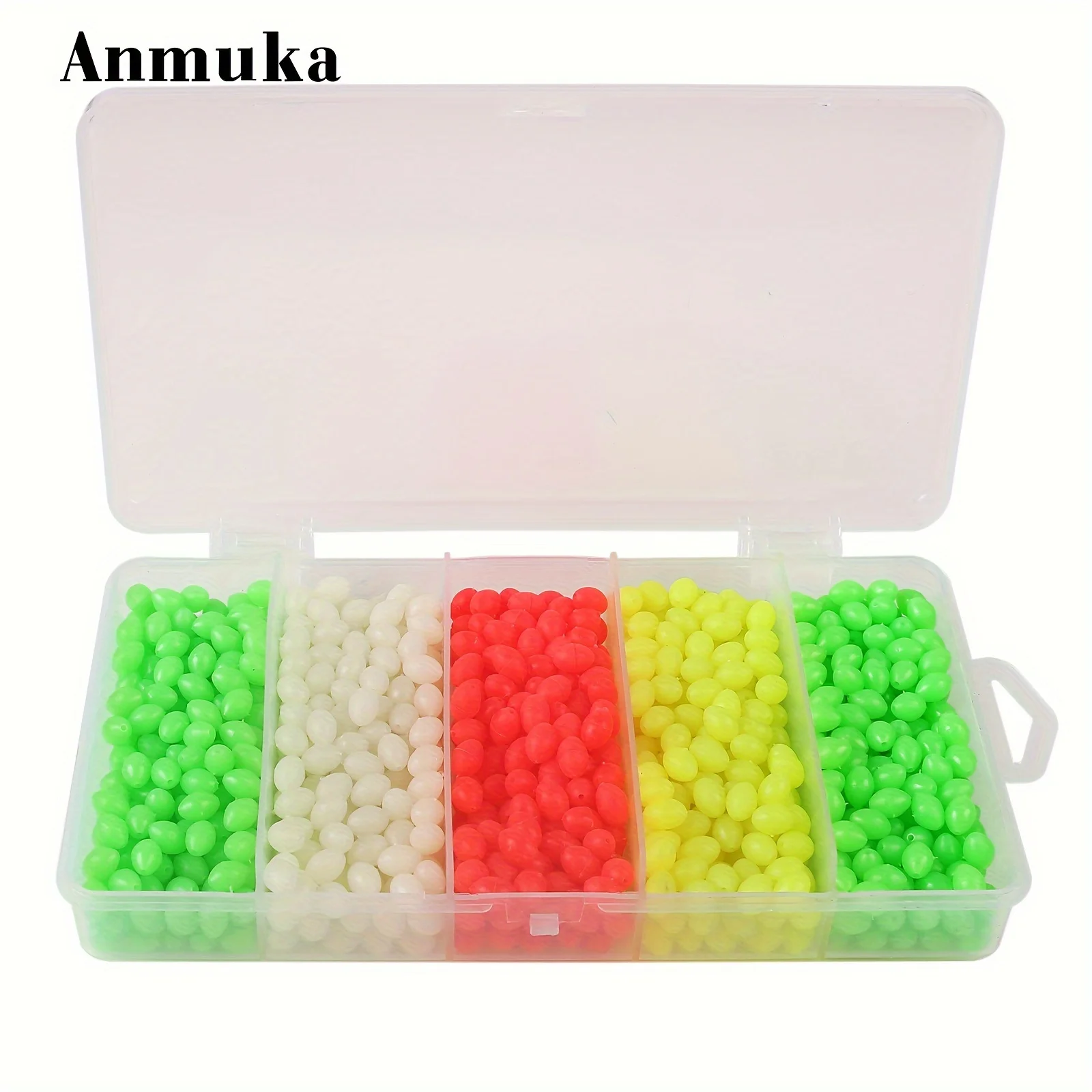 1000pcs/box Mixed Colors Rig Beads, Luminous Stop Beads, Fishing Accessories - view 3