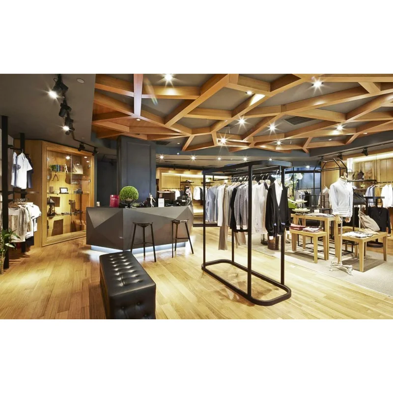 （customized）Customized Design Men Clothing Store Display Furniture Shop Decoration