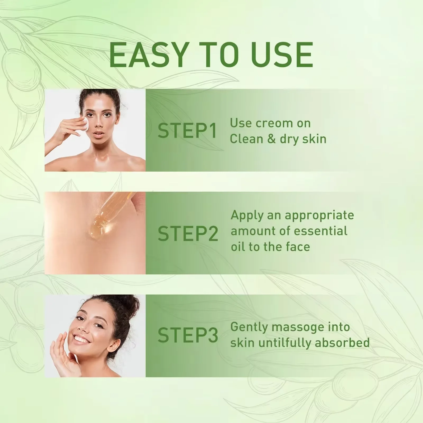 Skin Care Moisturizing Oil Acne Removal Serum Shrink Pores Oil-Control Brighten Serum,Diminish Acne, Repair Redness