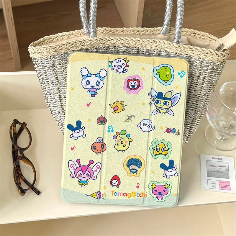 Cute Cartoon Animal Cases For Apple iPad Pro 2024 11 inch 2025 Air 5/4 10.9 iPad 10 9.7 10.2/10.5 mini 6 7 Case with Pen Holder