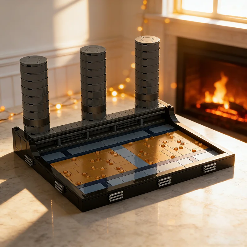 

329pcs MOC Star Battle Jeedi Temple Corridor Diorama Model Toy Building Blocks Construction Christmas Gifts Creative Idea