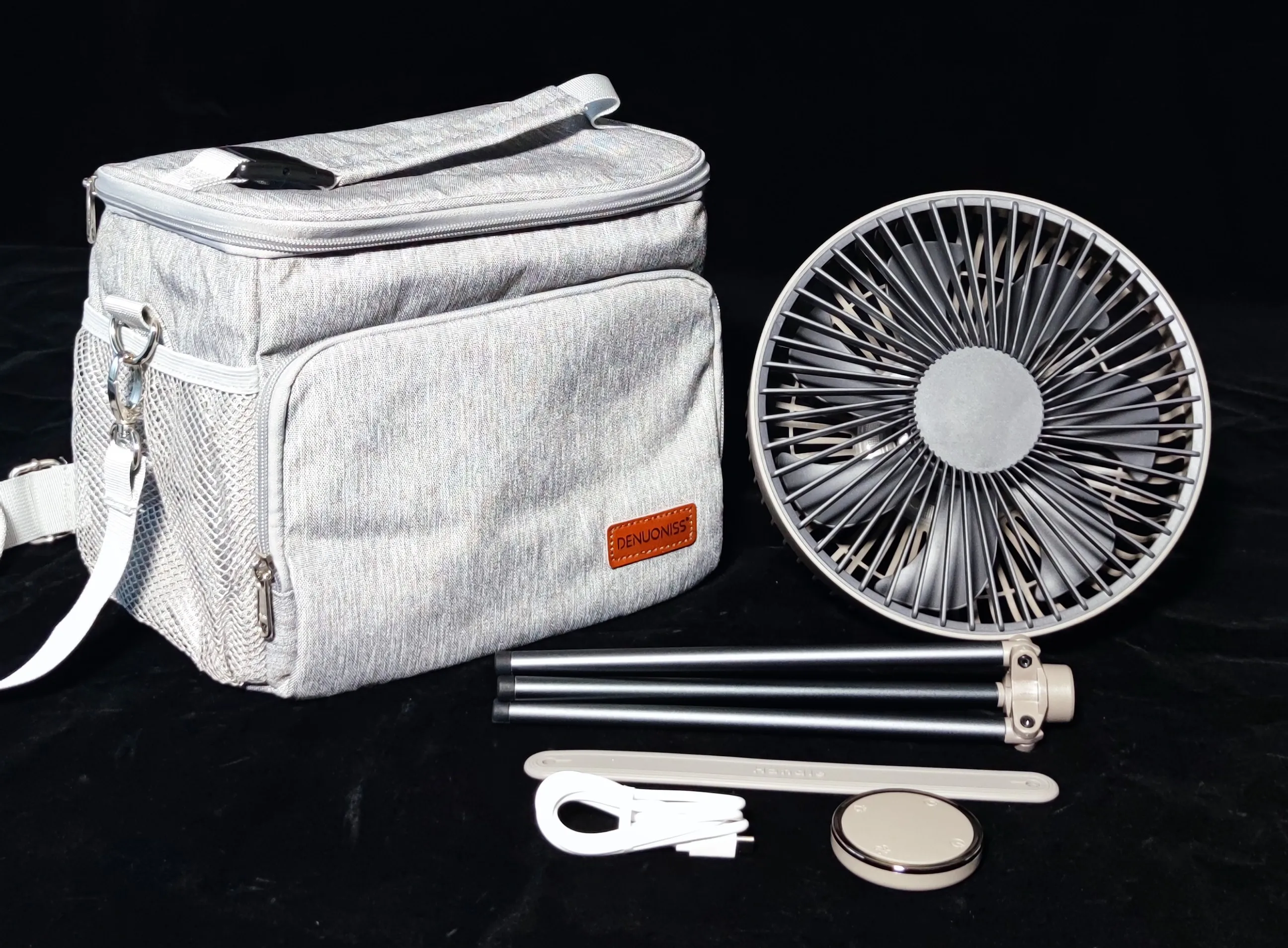 Túi Cho F1 Cắm Trại Quạt Vai Cầm Tay Cho P9S/P10/P11 Gấp Quạt Dày Túi Chống Sốc cho Chân Máy Quạt