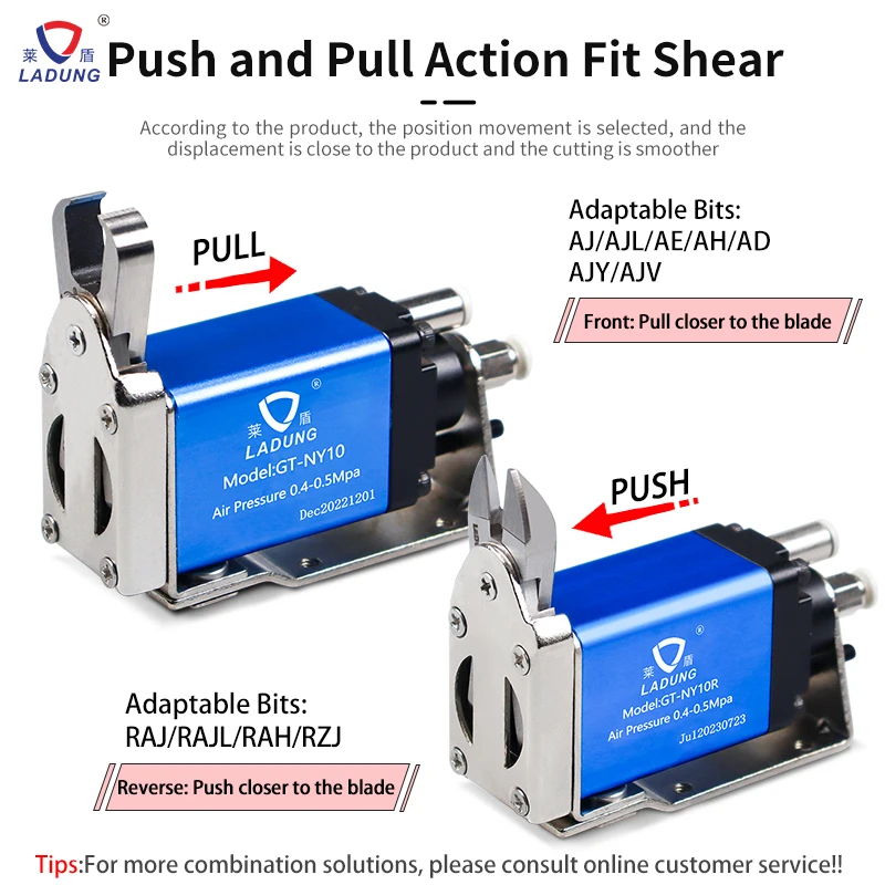 Pneumatic GT-NY10 air nippers Scissors Cutter, Pneumatic Automation Shears Sprue Cutter NY10AJ NY10AJL