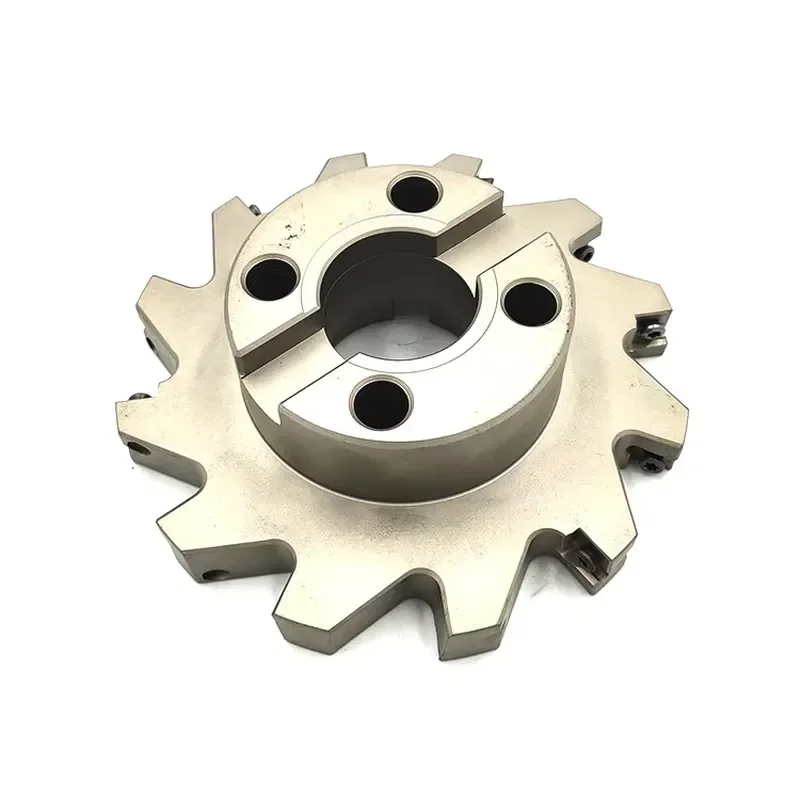 

Customized T Type Milling Cutter Disc Slot Cutter with Threaded Shank & Inserts OEM Support