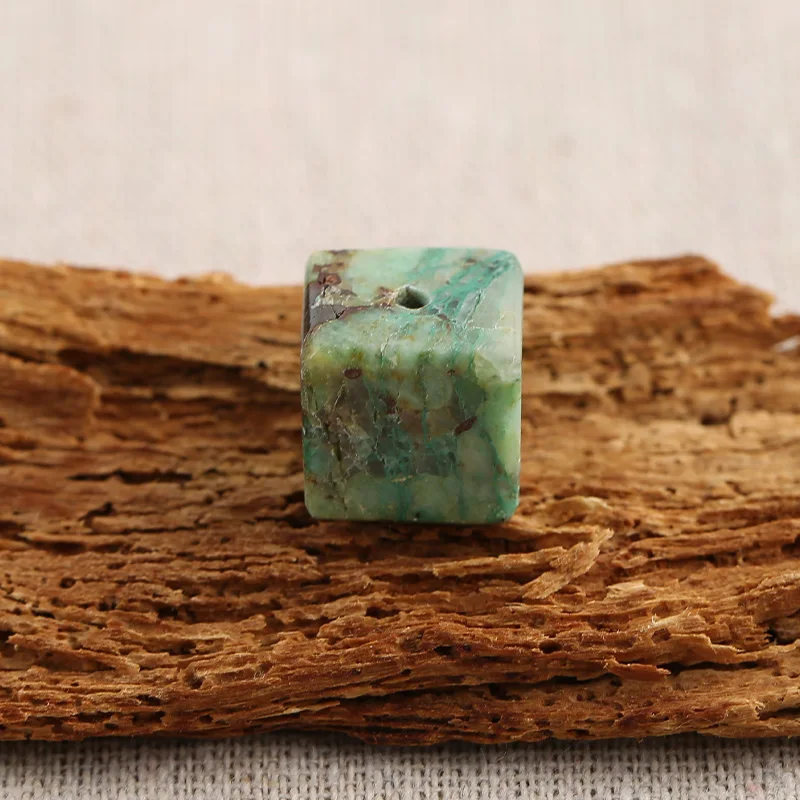 

Бусины-подвески B&F Cube Chrysocolla, бусины из натуральных камней ручной работы, полированные камни для изготовления ювелирных изделий