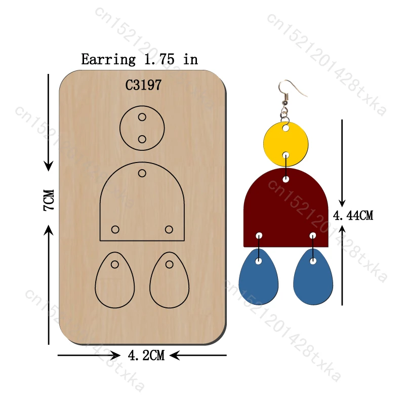 

Технические деревянные штампы для скрапбукинга C3197