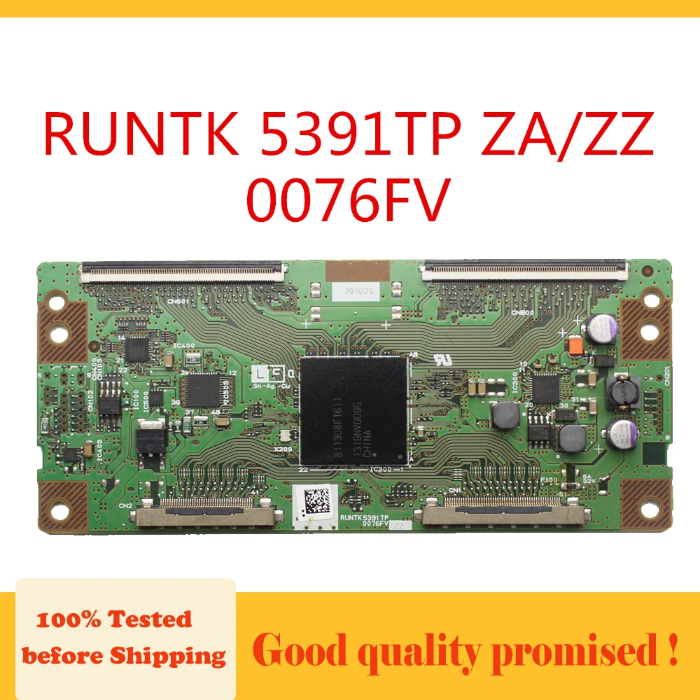 

5391TP Tcon Board RUNTK 5391TP ZA/ZZ 0076FV для ЖК-телевизора, сменная плата, оригинальный продукт, RUNTK5391TP T-con Card