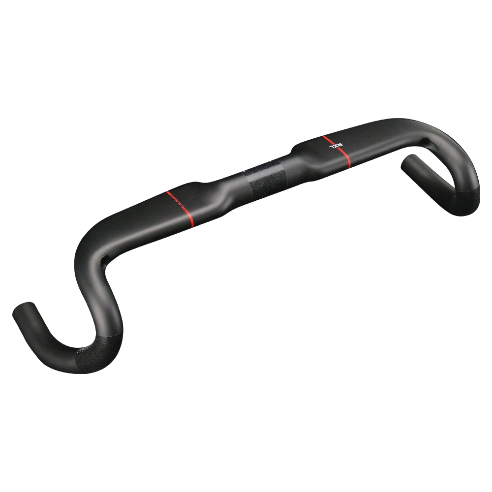 Manillar de bicicleta de grava, manillares de carretera de carbono de velocidad, RXL SL,31,8mm, enrutamiento interior, barra doblada de caída de bicicleta de carreras, 458/478/498mm