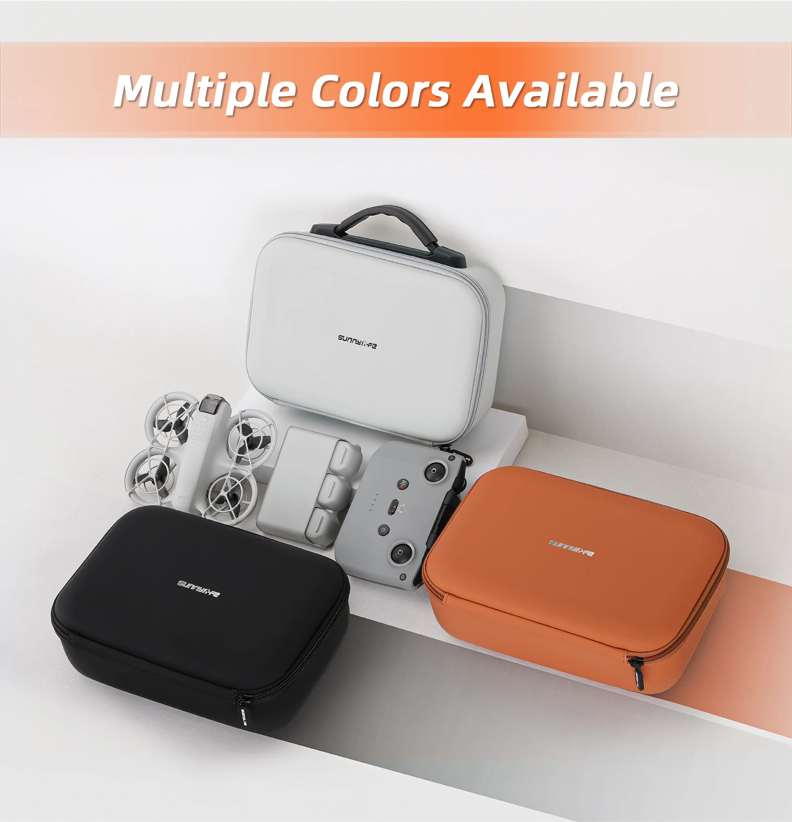 

for DJI NEO Storage Bag Drone RC-N3 Battery Accessories Flying Camera Kit Organizer Bag Gray Orange Black Protective Case