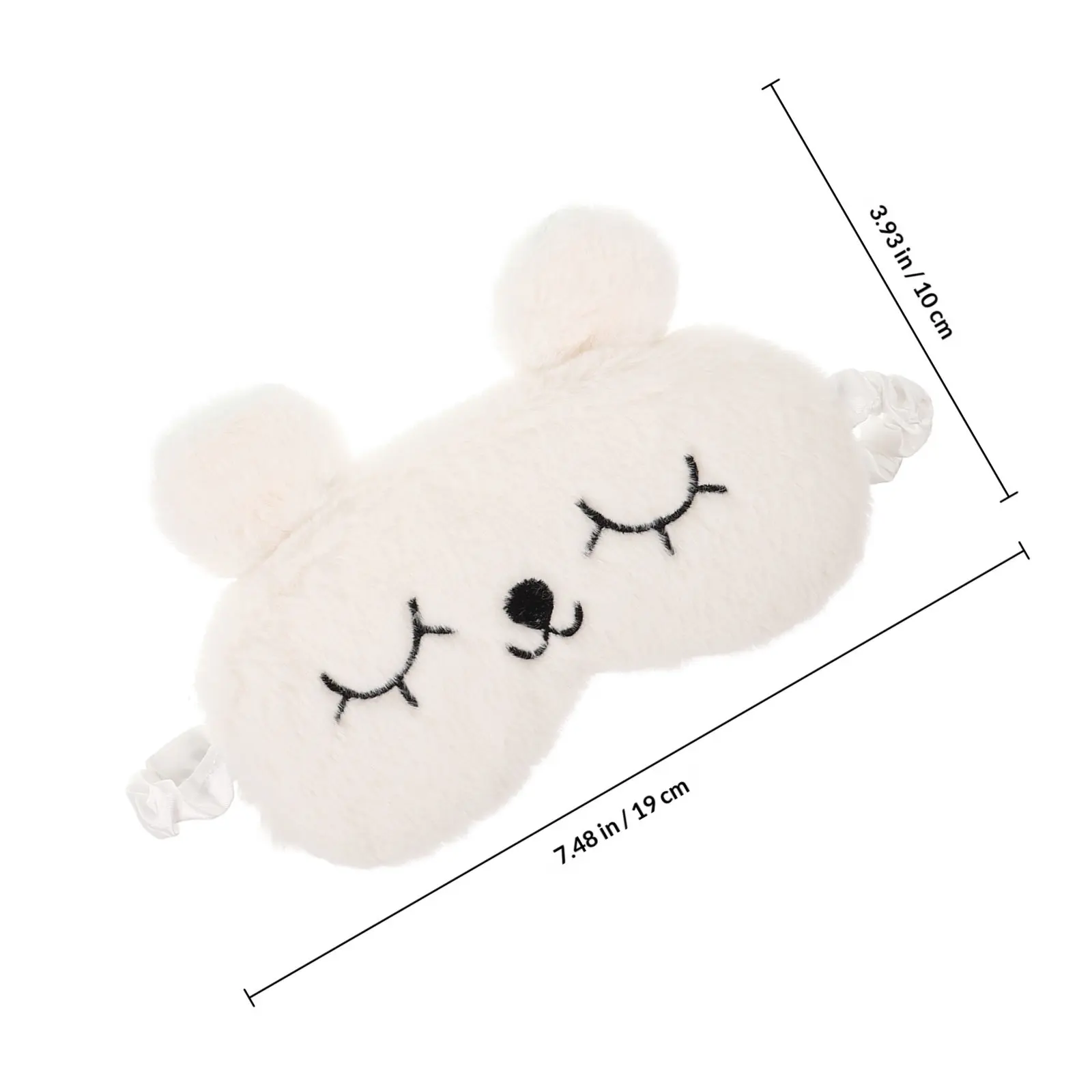 2Pcs Adorable Rabbit Eye Cover Premium Completely Blocks Light Promotes Faster Sleep Eye Shade for Women Teens